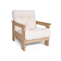Poltrona futon Levante Naturale + Fodera in Offerta