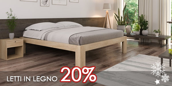 Letti in legno