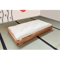 Lettino montessoriano per bimbi - Akachan 60x120 + Futon + Coprifuton in Offerta