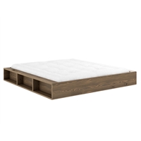 Letto in legno - Ziggy Bed Marrone Carruba Karup Design