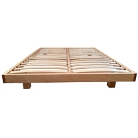 Letto in legno massello artigianale - Ukyo