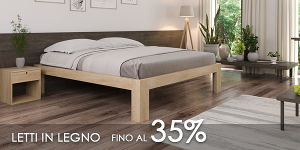 Letti in legno